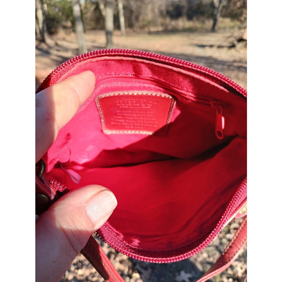 Relic Red Leather Crossbody Bag - Picture 4 of 5